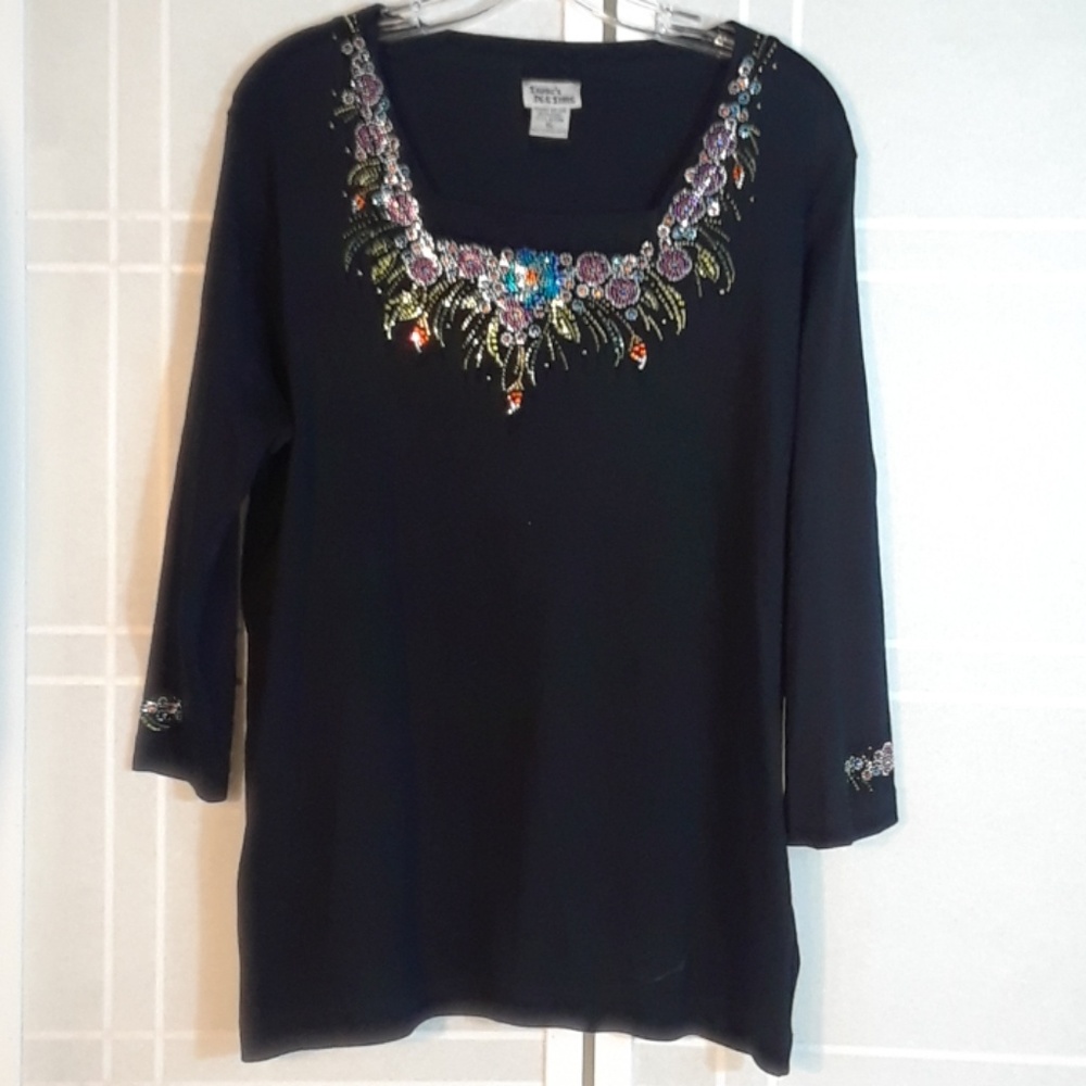 Isaac's Designs bling tee XL